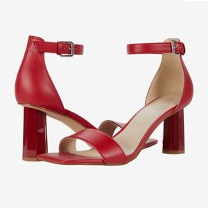 Marc Fisher Red Korita Heels